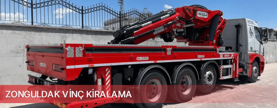 Zonguldak İli Vinç Kiralama